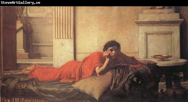 John William Waterhouse The Remorse of Nero After the Murder of his Mother